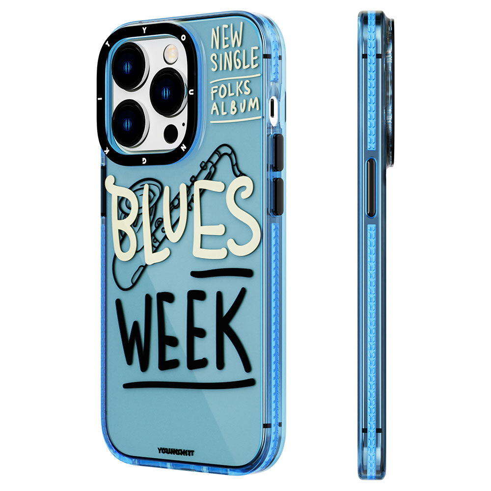 YoungKit Jazz Serisi iPhone 13 Şeffaf Renkli Yazı Temalı Tasarım Telefon Kılıfı - 1 YoungKit Jazz Serisi iPhone 13 Şeffaf Renkli Yazı Temalı Tasarım Telefon Kılıfı - 1